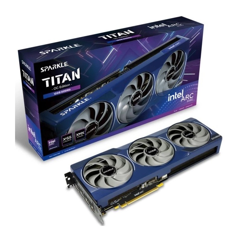 SPARKLE Intel ARC B580 TITAN OC 12GB GDDR6