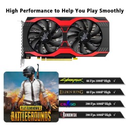 AISURIX VGA Card GTX 1660 Super 6GB Graphics Card GDDR6 192BIT