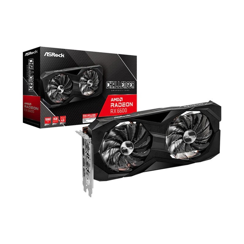 ASRock Radeon RX 6600 Challenger D 8Gb GDDR6